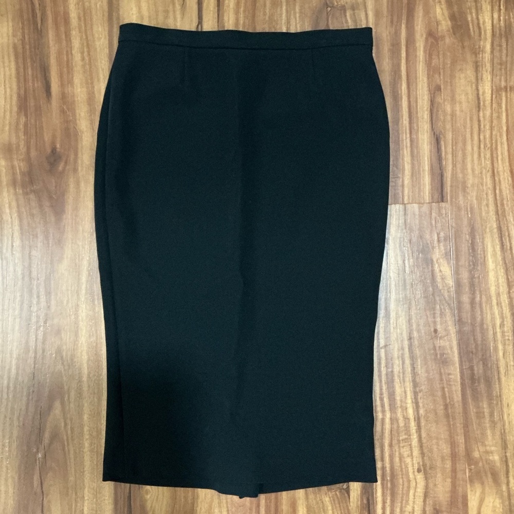D&G Black Knee-Length Pencil Skirt